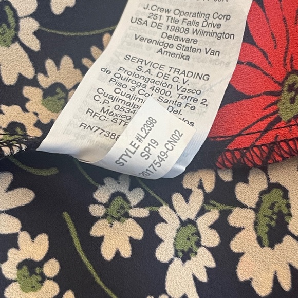 Madewell Peekaboo sleeve midi hillside Daises faux wrap floral flattering dress - Picture 9 of 11